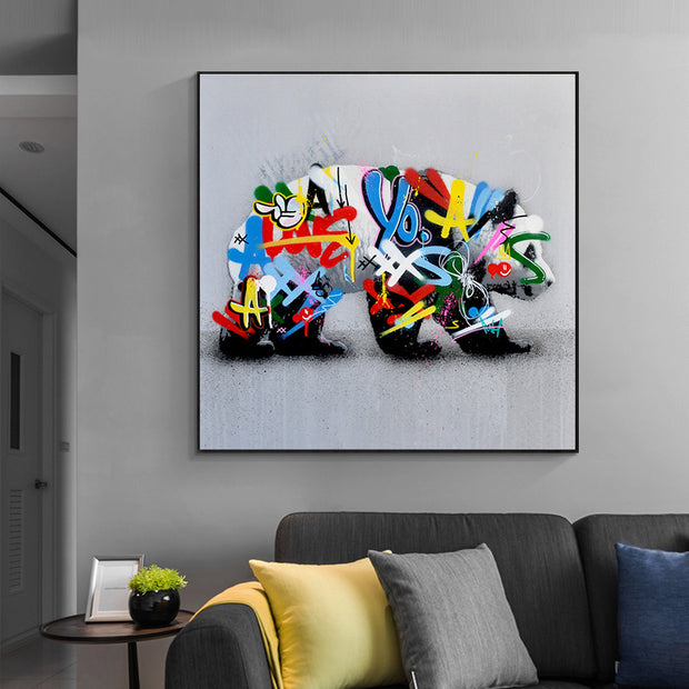 HD Painting Core Inkjet Decorative Painting Custom Five-piece