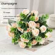 Living Room Decoration Flowers Wedding Ceremony Artificial Flower Arrangement